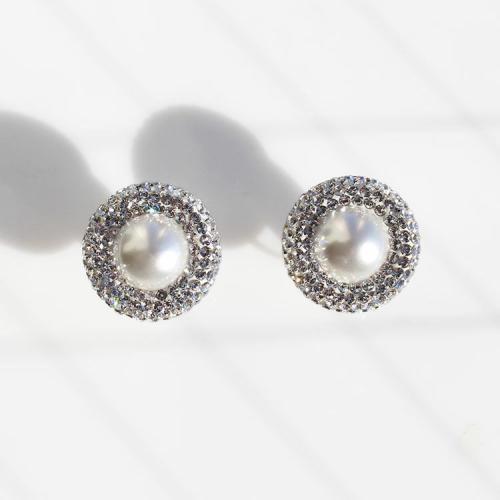 ＜アビステ＞パヴェパールイヤリング