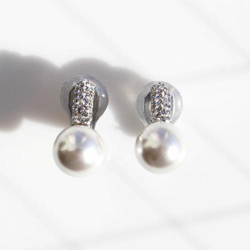 ＜アビステ＞パールイヤリング