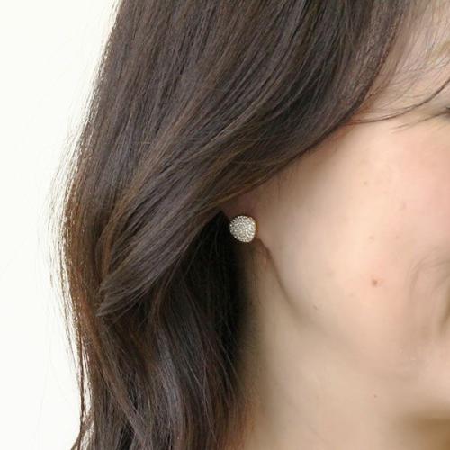 ＜アビステ＞ラウンドイヤリング