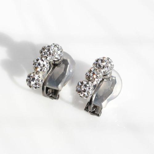 ＜アビステ＞パヴェボールイヤリング