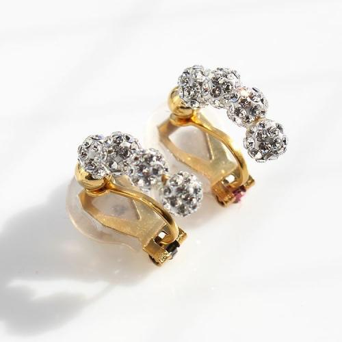 ＜アビステ＞パヴェボールイヤリング