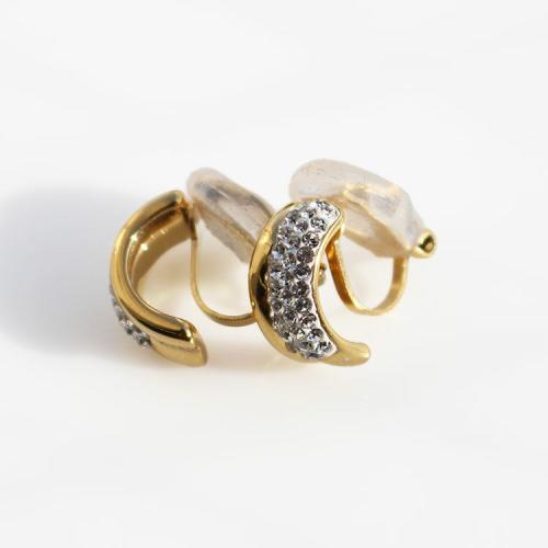 ＜アビステ＞G型パヴェラインイヤリング