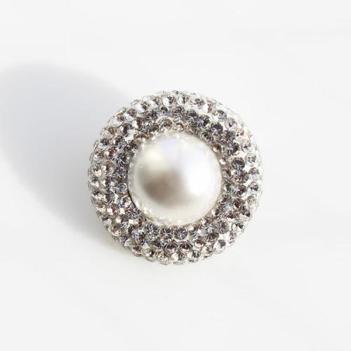 ＜アビステ＞パヴェパールブローチ