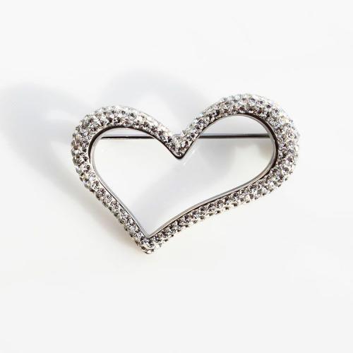 ＜アビステ＞ハートブローチ