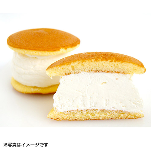 <亀印製菓>ふわふわクリーミー生どら焼きプレーン 6個