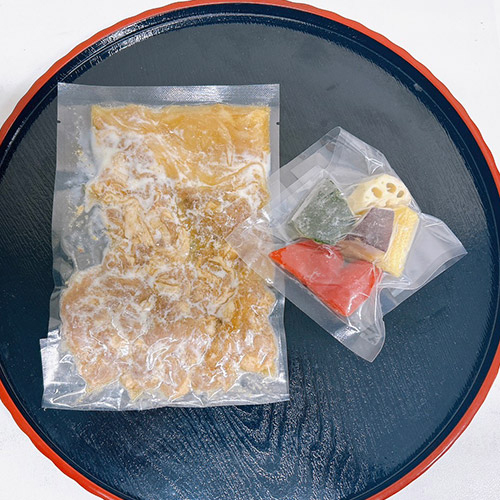 黒部名水ポーク　生姜焼き（5種野菜セット）×4