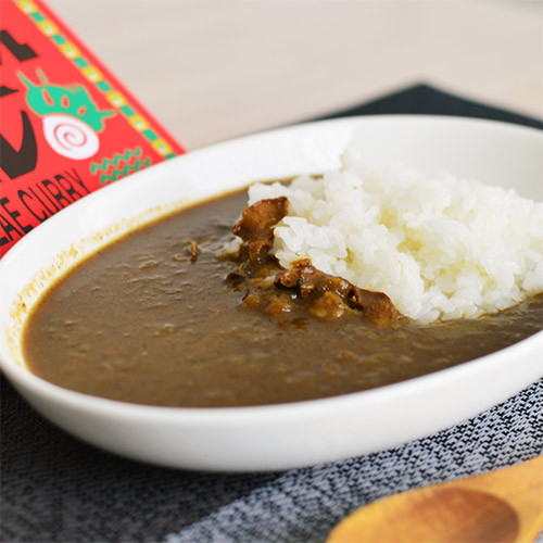 イカカレー3箱、サザエカレー3箱