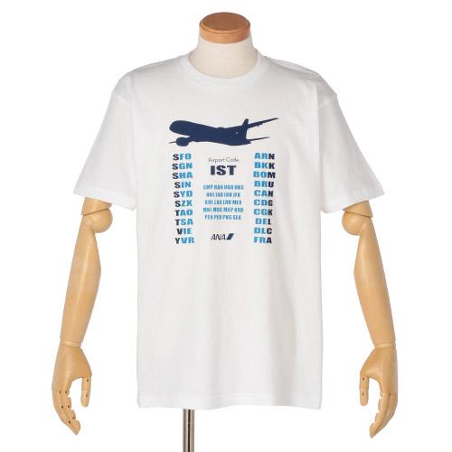 ＜ANAオリジナル＞国際線就航地3レターTシャツ（イスタンブール）