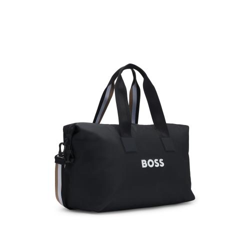 ＜ＢＯＳＳ＞ボストンバッグ　コントラストロゴ