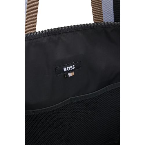 ＜ＢＯＳＳ＞ボストンバッグ　コントラストロゴ