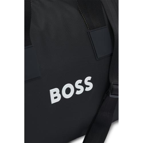 ＜ＢＯＳＳ＞ボストンバッグ　コントラストロゴ