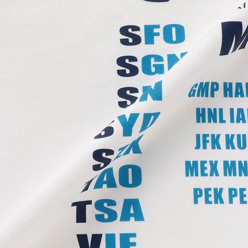 ＜ANAオリジナル＞国際線就航地3レターTシャツ(ミラノ)