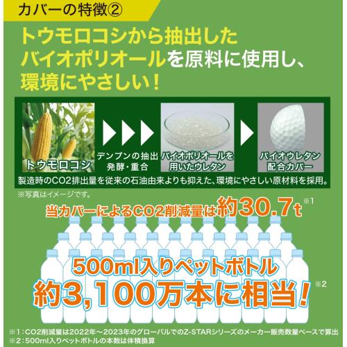 ＜スリクソン＞スリクソンゴルフボール Z-STAR　 DIAMOND １ダース（12個入り）