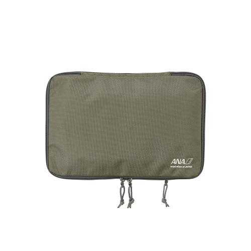 ＜ANAオリジナル＞ファスナー圧縮式衣類収納ポーチM
