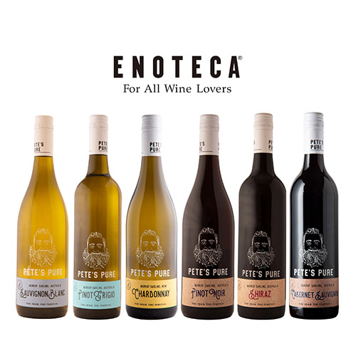 【送料当社負担】サステナブルなワイン造りで注目の！ピーツ・ピュア6本セット