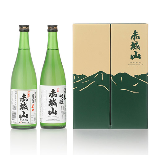 ＜近藤酒造＞赤城山　純米吟醸・からくち セット
