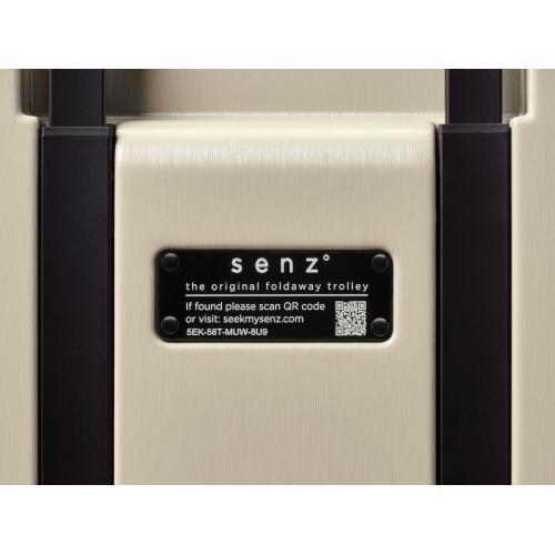 ＜senz＞foldway by senz carry on trolley 38L　SZ-8801-0100(off white)
