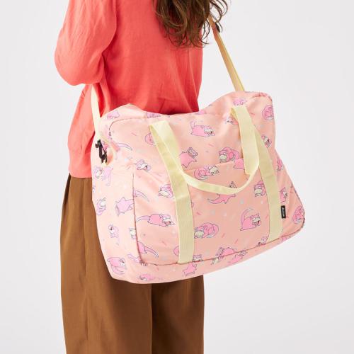 ＜gowell＞ポーチにしまえるキャリーオンバッグ　35L ヤドン