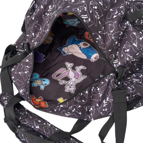 ＜gowell＞4WAY大容量トラベルバッグ　ブラック