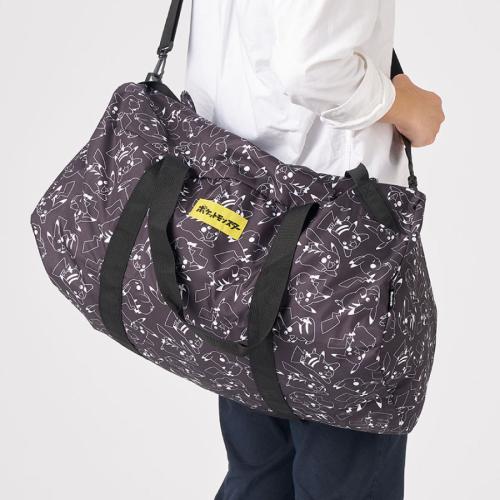 ＜gowell＞4WAY大容量トラベルバッグ　ブラック