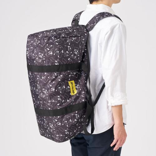 ＜gowell＞4WAY大容量トラベルバッグ　ブラック