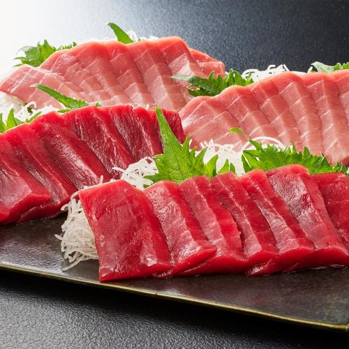 ＜天然本マグロ＞中トロ・赤身柵