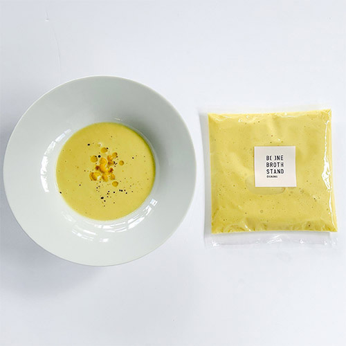 ＜BONEBROTH STAND OKINAWA＞「発酵」ボーンブロスで作る具沢山スープと季節の野菜を使ったボタージュのバラエティセット