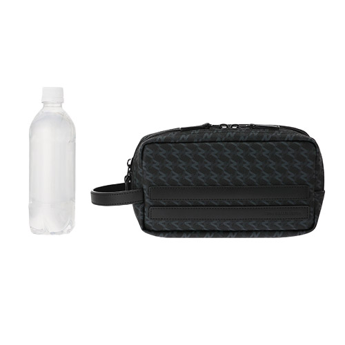 ＜ANAオリジナル＞三笘薫選手監修デザイン！ZERO HALLIBURTON for ANA ポーチ(サイン入りタグ付き)