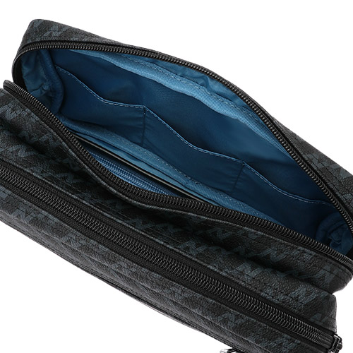 ＜ANAオリジナル＞三笘薫選手監修デザイン！ZERO HALLIBURTON for ANA ポーチ(サイン入りタグ付き)