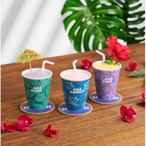 ＜ANAオリジナル＞機内紙コップデザイン陶器マグセット（ホノルル便）