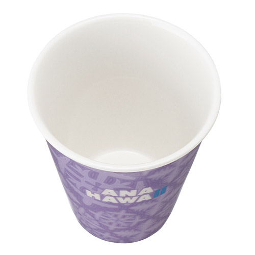 ＜ANAオリジナル＞機内紙コップデザイン陶器マグセット（ホノルル便）