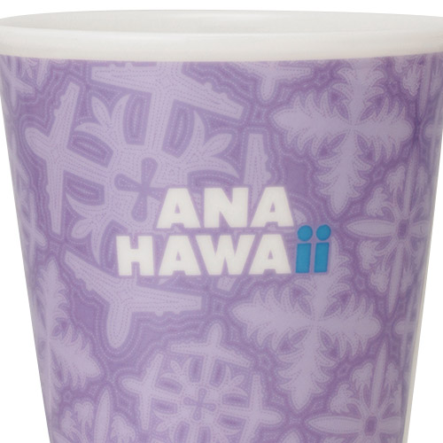＜ANAオリジナル＞機内紙コップデザイン陶器マグセット（ホノルル便）