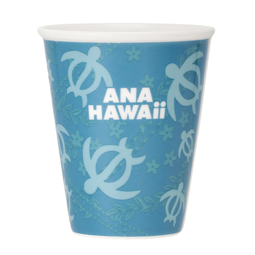 ＜ANAオリジナル＞機内紙コップデザイン陶器マグセット（ホノルル便）