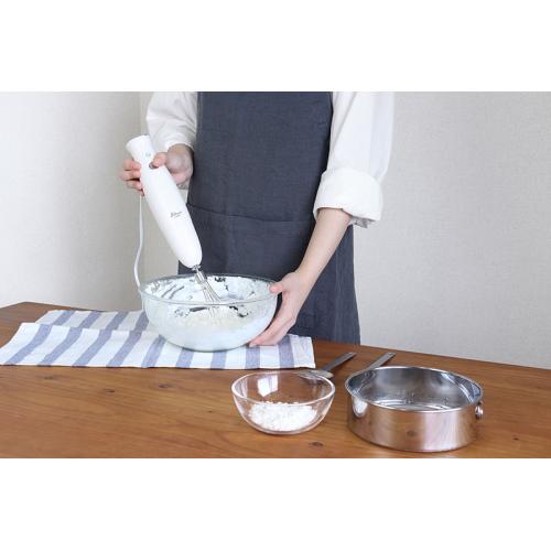 ＜dretec＞ドリテック　ステンレスハンドブレンダー