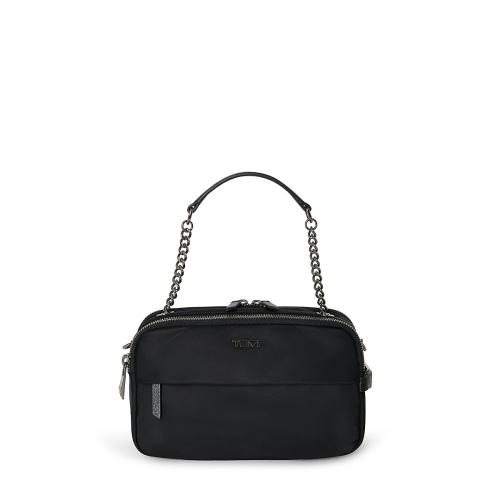 ＜TUMI＞VOYAGEUR「コレット」クロスボディ  ブラック/ガンメタル