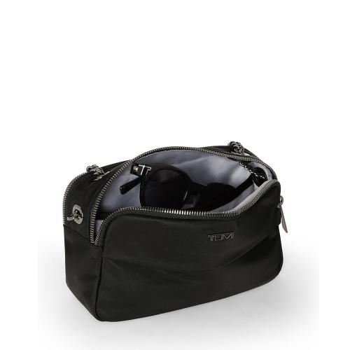 ＜TUMI＞VOYAGEUR「コレット」クロスボディ  ブラック/ガンメタル