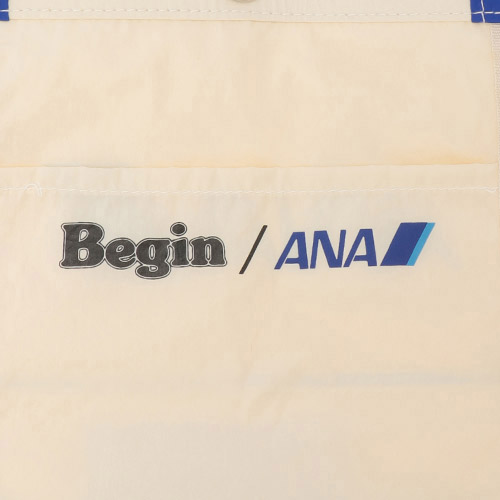 ＜FRUIT OF THE LOOM×Begin×ANA＞ナイロントート（ブルー）