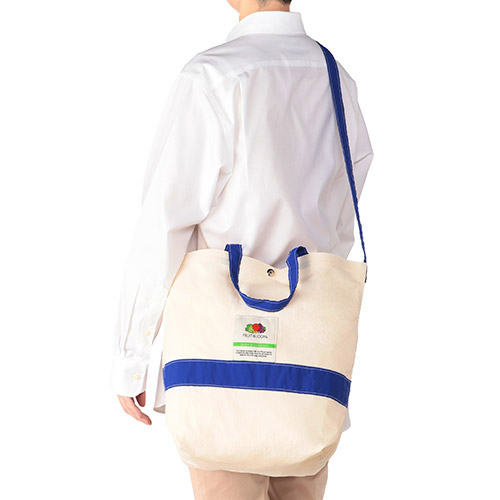 ＜FRUIT OF THE LOOM×Begin×ANA＞ナイロントート（ブルー）