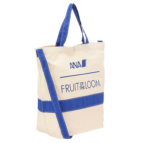 ＜FRUIT OF THE LOOM×Begin×ANA＞ナイロントート（ブルー）