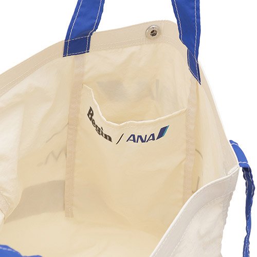 ＜FRUIT OF THE LOOM×Begin×ANA＞ナイロントート（ブルー）