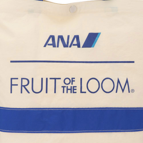 ＜FRUIT OF THE LOOM×Begin×ANA＞ナイロントート（ブルー）