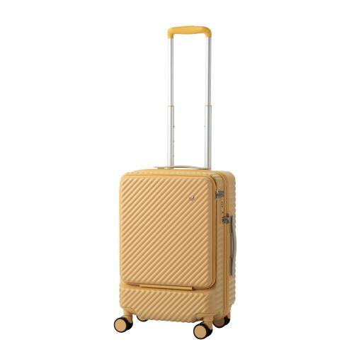 ＜HaNT＞ココント　34L　機内持込対応　フロントポケット2-3泊向けストッパー付ケース　05513