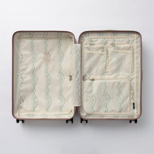 ＜HaNT＞ココント　58L　機内預け対応　4-5泊向けストッパー付ケース　05514