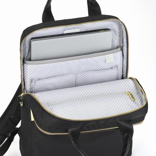 ＜ace.＞フィッテム　A4 / 14.0インチPC収納可能　マチ拡張機能付ビジネスリュック　68684