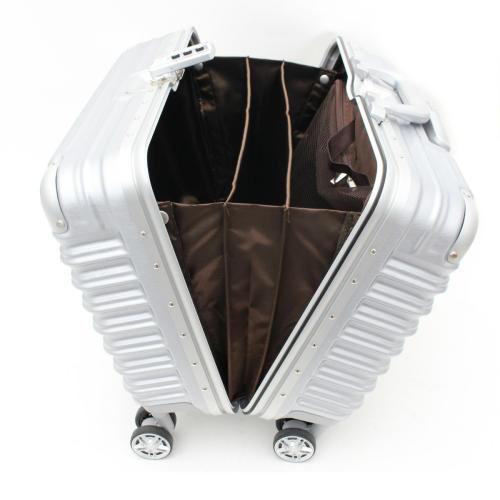 ＜TRIDENT＞アルミ調フレームスーツケース 27L TRI1030-45