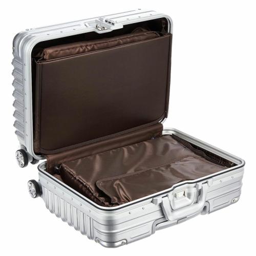 ＜TRIDENT＞アルミ調フレームスーツケース 27L TRI1030-45