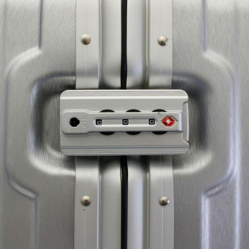 ＜TRIDENT＞アルミ調フレームスーツケース 92L TRI1030-67