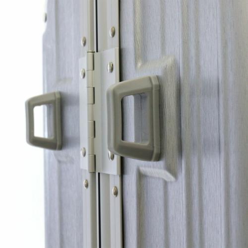 ＜TRIDENT＞アルミ調フレームスーツケース 92L TRI1030-67