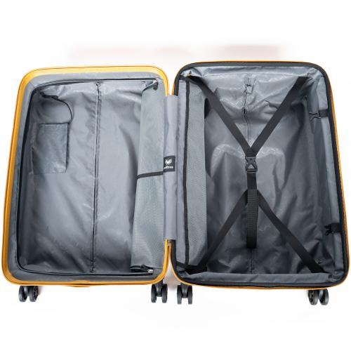 ＜A.L.I＞mobus 　前輪ストッパー拡張ジッパーキャリー　65L(+12)