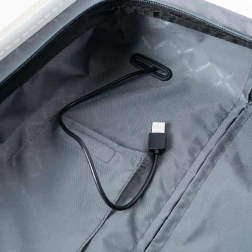 ＜A.L.I＞mobus 　前輪ストッパー拡張ジッパーキャリー　65L(+12)